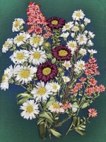 КЛ(н) 4003 Полевые цветы.Набор для вышивки лентами 